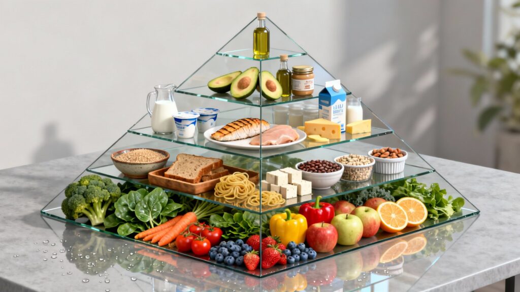 Food Pyramid for Seniors
