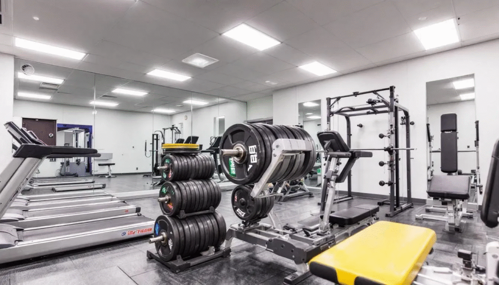 gym workout for a beginner