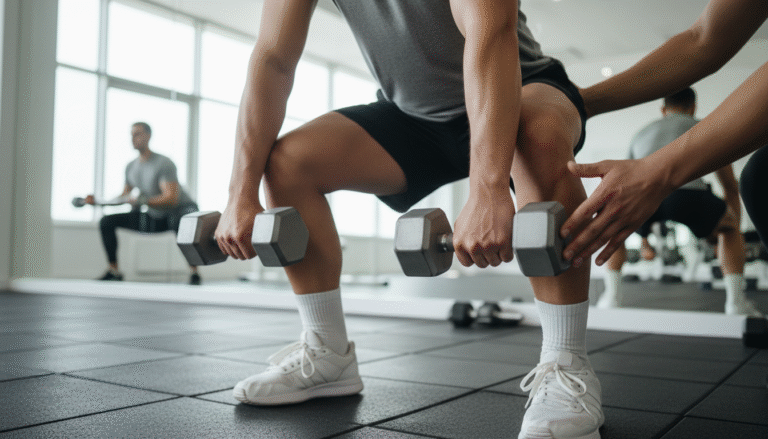 gym workout for a beginner