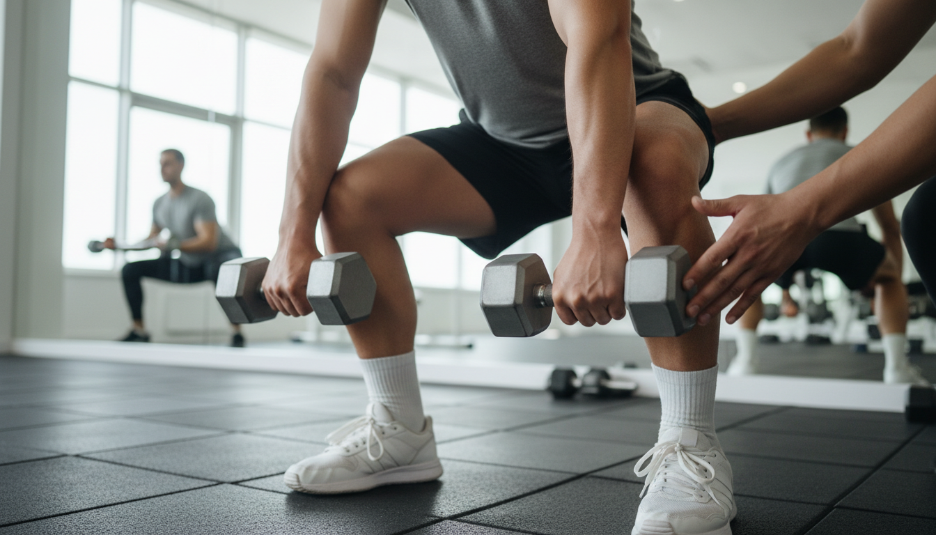 gym workout for a beginner