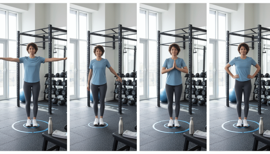 gym workout for a beginner