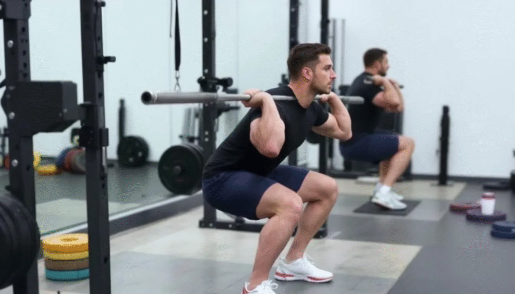 gym workout for a beginner