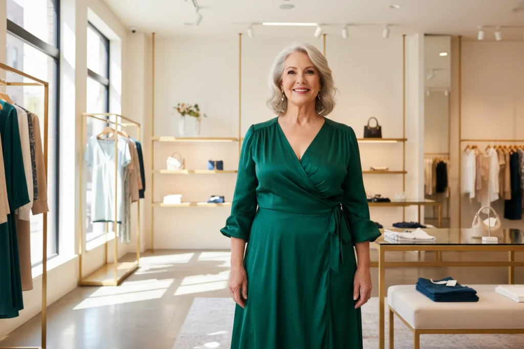 Plus Size Fashion for Women Over 60
