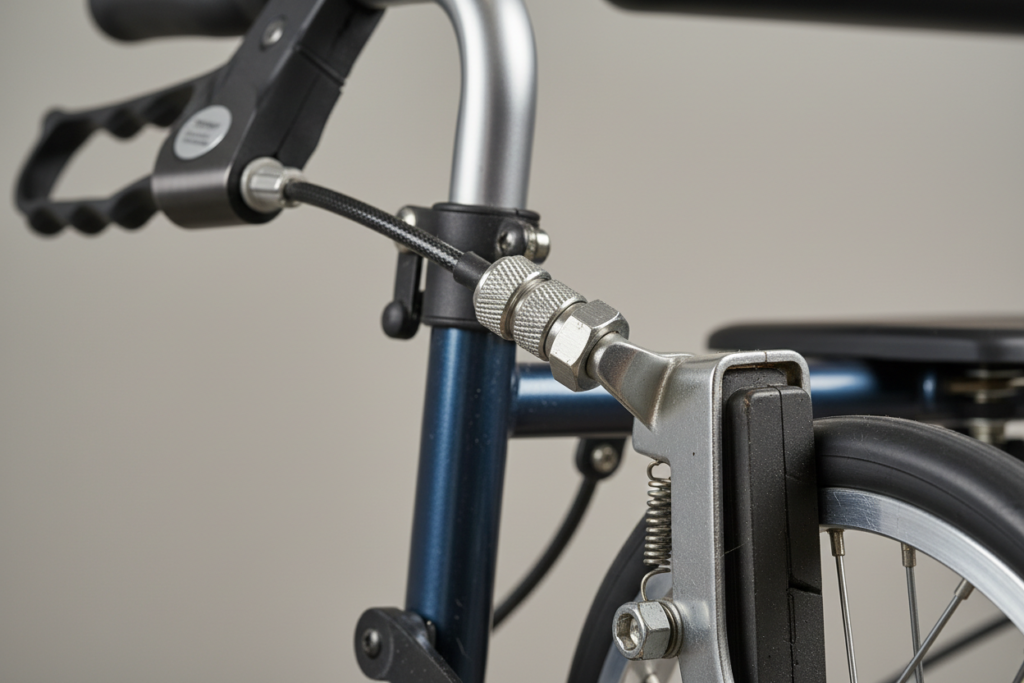 Brake Maintenance for Four-Wheeled Walkers