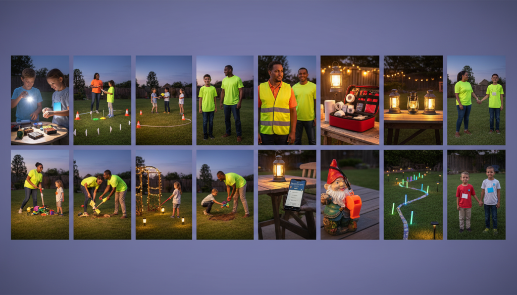 Nighttime Outdoor Games