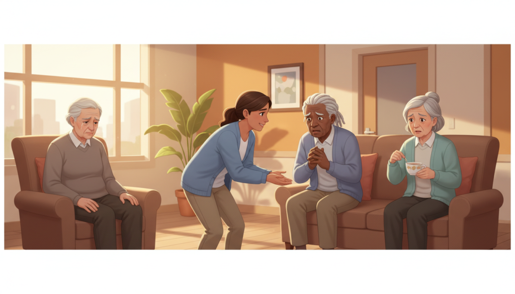 which of the following are common mental health problems in the elderly population?