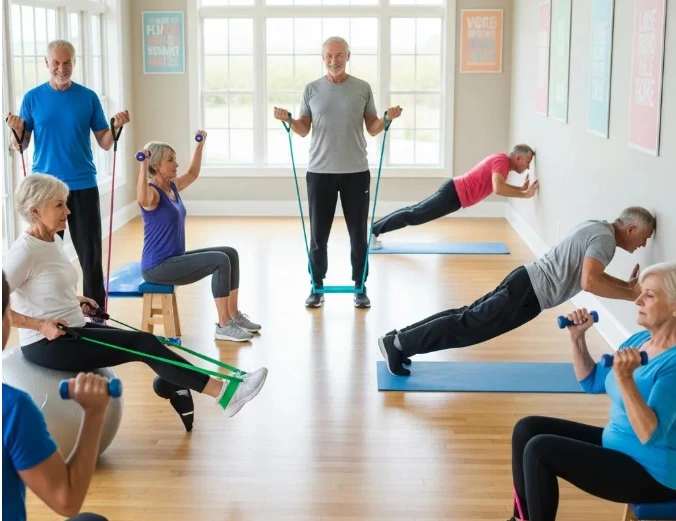 morning exercise for seniors