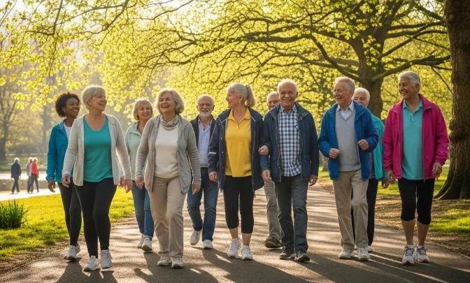 walking groups for seniors