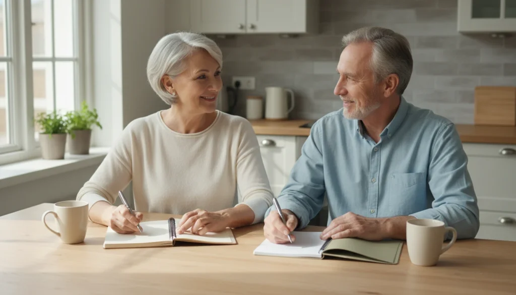journaling for mental health in retirement