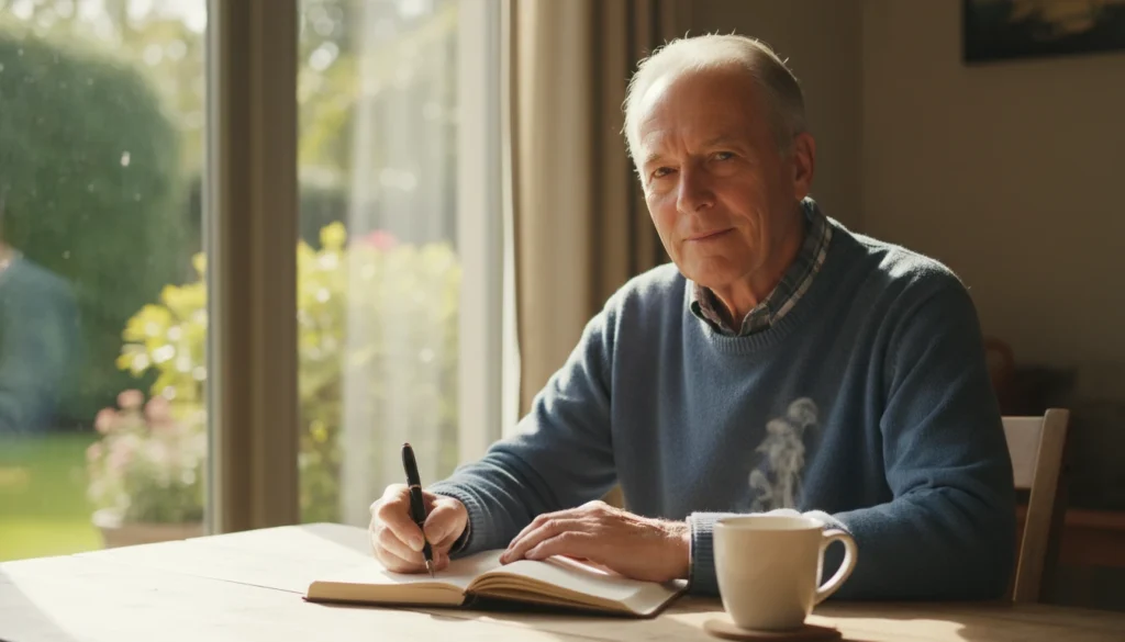 journaling for mental health in retirement