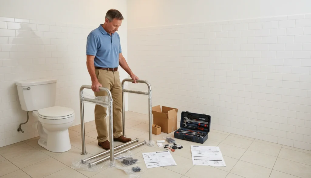 Toilet Safety Rail for Seniors