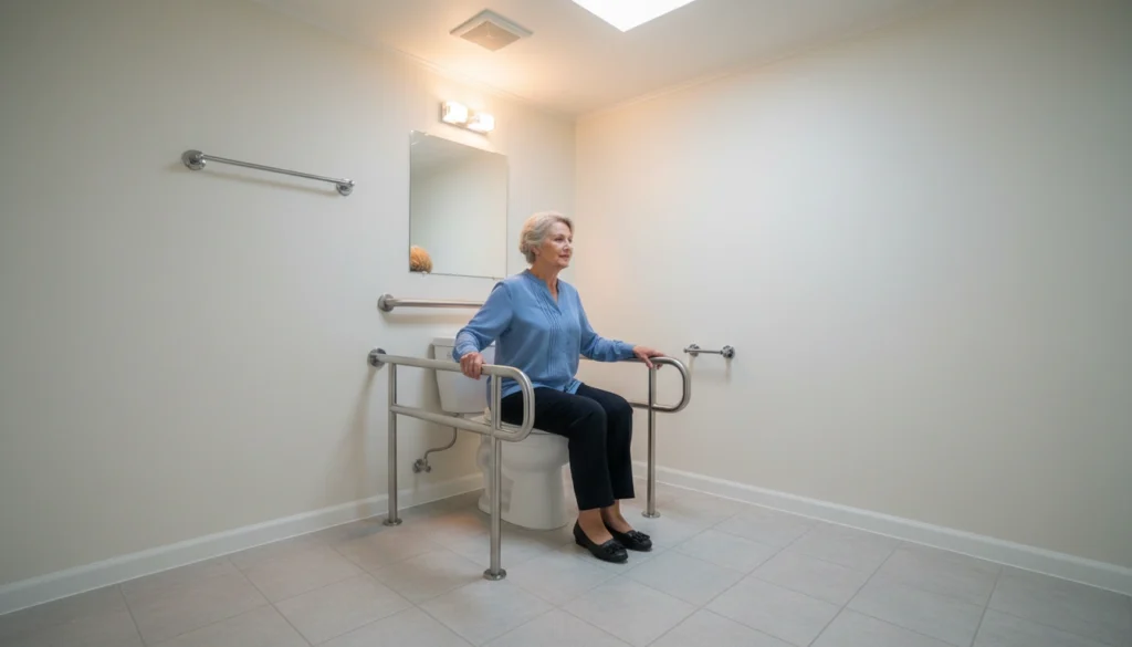 Toilet Safety Rail for Seniors