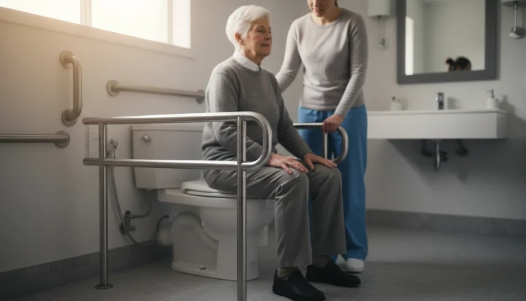 Toilet Safety Rail for Seniors