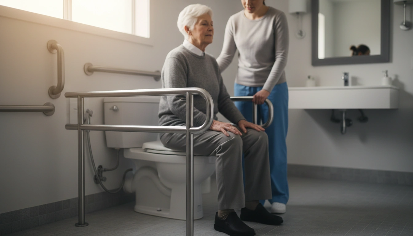 Toilet Safety Rail for Seniors