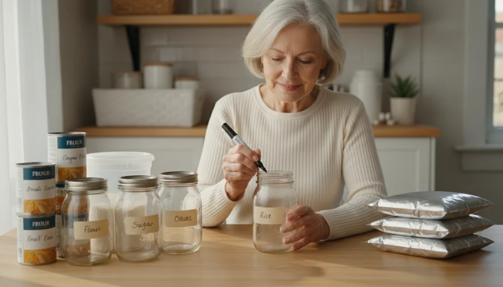 How to Organize Prepper Pantry for Retirees