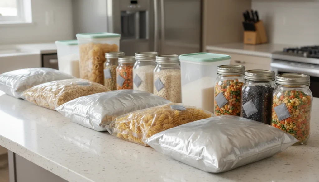 how to organize prepper pantry
